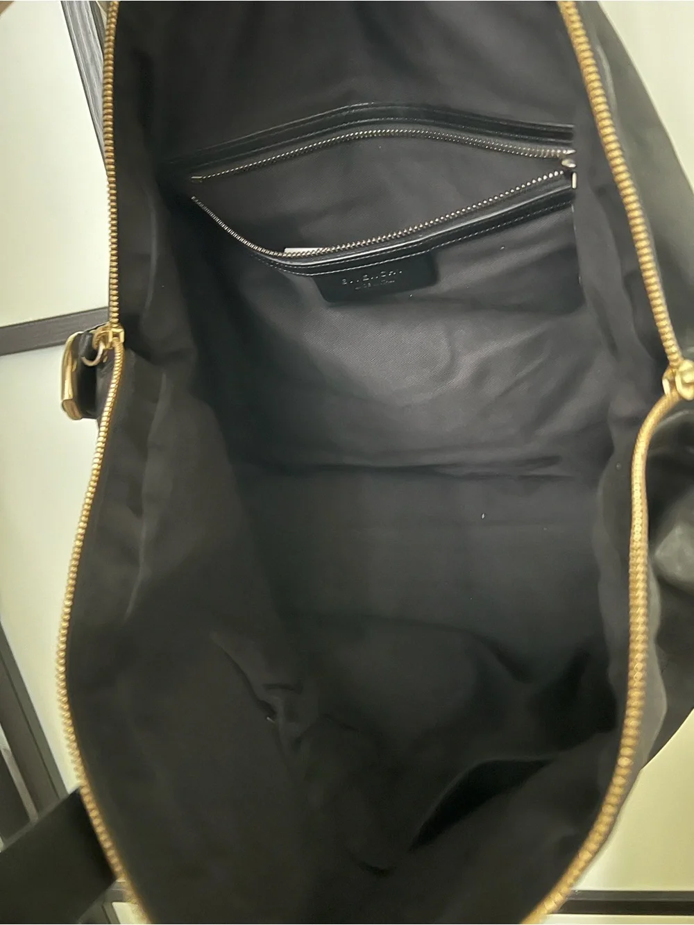 Vintage Givenchy Nightingale Black Leather Bag